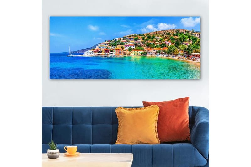 Canvasbilde YTY Landscape & Nature Flerfarget - 120x50 cm - Innredning - Bilder & kunst - Lerretsbilder