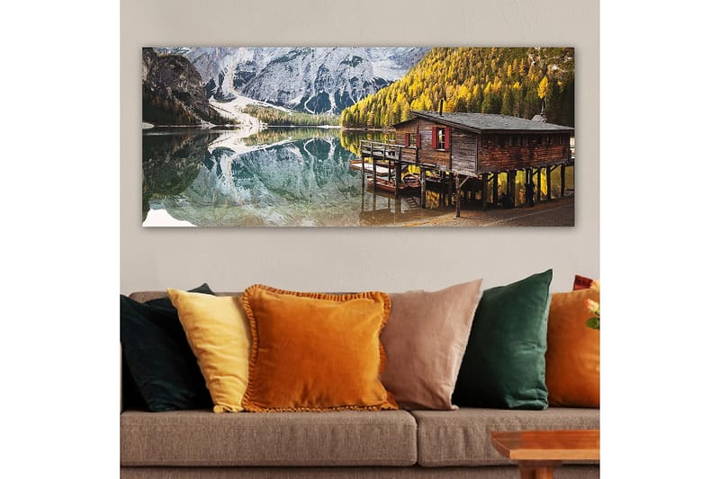 Canvasbilde YTY Landscape & Nature Flerfarget - 120x50 cm - Innredning - Bilder & kunst - Lerretsbilder