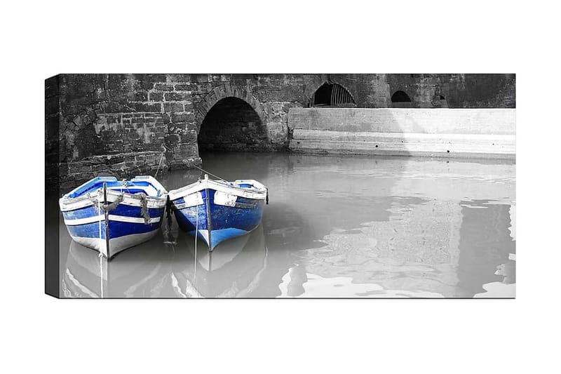 Canvasbilde YTY Nautical & Beach Flerfarget - 120x50 cm - Innredning - Bilder & kunst - Lerretsbilder