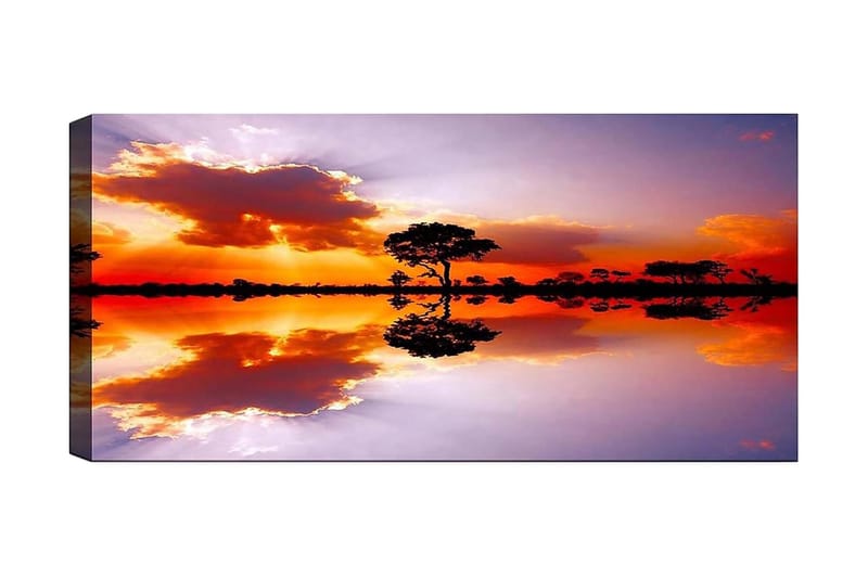 Canvasbilde YTY Nautical & Beach Flerfarget - 120x50 cm - Innredning - Bilder & kunst - Lerretsbilder