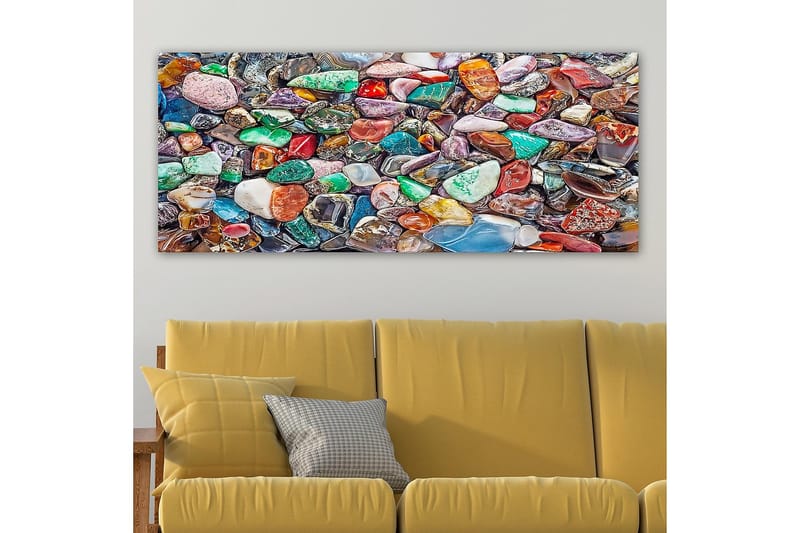 Canvasbilde YTY Nautical & Beach Flerfarget - 120x50 cm - Innredning - Bilder & kunst - Lerretsbilder