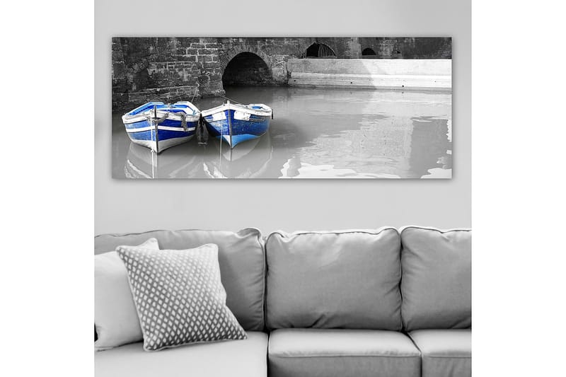 Canvasbilde YTY Nautical & Beach Flerfarget - 120x50 cm - Innredning - Bilder & kunst - Lerretsbilder