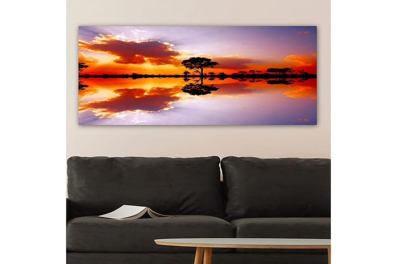 Canvasbilde YTY Nautical & Beach Flerfarget - 120x50 cm - Innredning - Bilder & kunst - Lerretsbilder