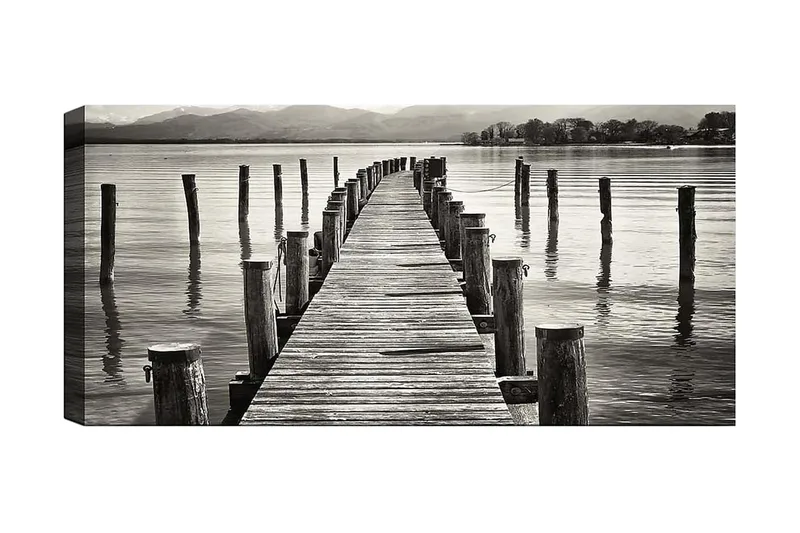 Canvasbilde YTY Nautical & Beach Flerfarget, 120x50 cm