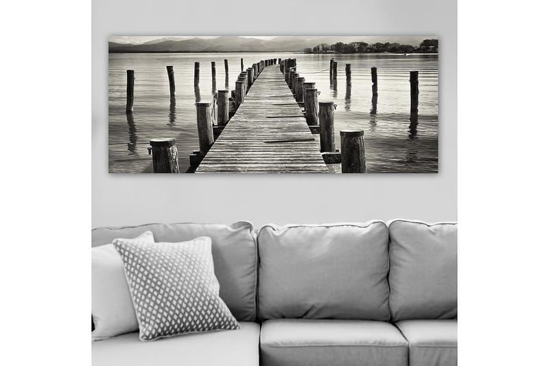 Canvasbilde YTY Nautical & Beach Flerfarget - 120x50 cm - Innredning - Bilder & kunst - Lerretsbilder