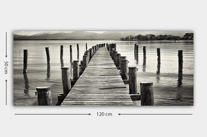 Canvasbilde YTY Nautical & Beach Flerfarget - 120x50 cm - Innredning - Bilder & kunst - Lerretsbilder