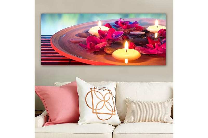 Canvasbilde YTY Object Flerfarget - 120x50 cm - Innredning - Bilder & kunst - Lerretsbilder