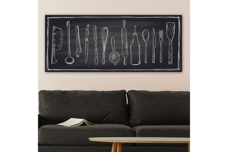 Canvasbilde YTY Object Flerfarget - 120x50 cm - Innredning - Bilder & kunst - Lerretsbilder