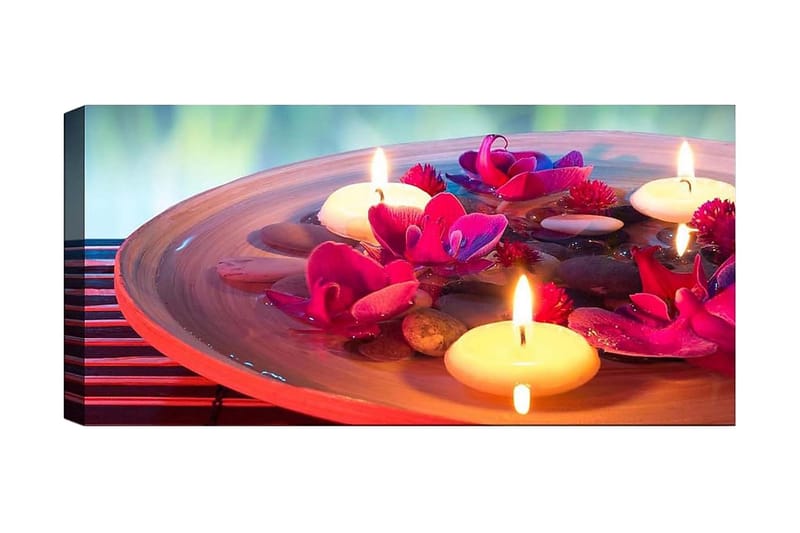 Canvasbilde YTY Object Flerfarget - 120x50 cm - Innredning - Bilder & kunst - Lerretsbilder