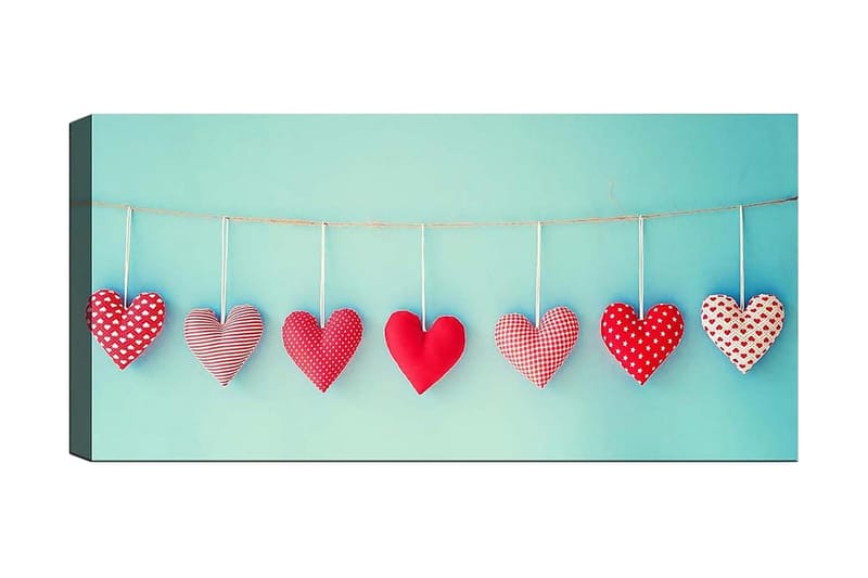 Canvasbilde YTY Object Flerfarget - 120x50 cm - Innredning - Bilder & kunst - Lerretsbilder