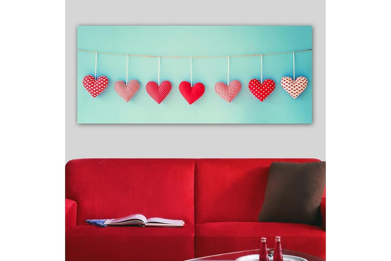 Canvasbilde YTY Object Flerfarget - 120x50 cm - Innredning - Bilder & kunst - Lerretsbilder