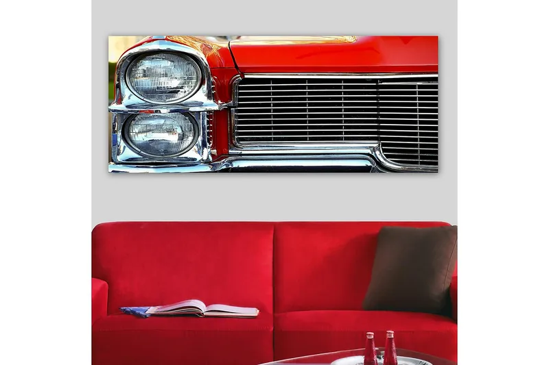 Canvasbilde YTY Object Flerfarget - 120x50 cm - Innredning - Bilder & kunst - Lerretsbilder