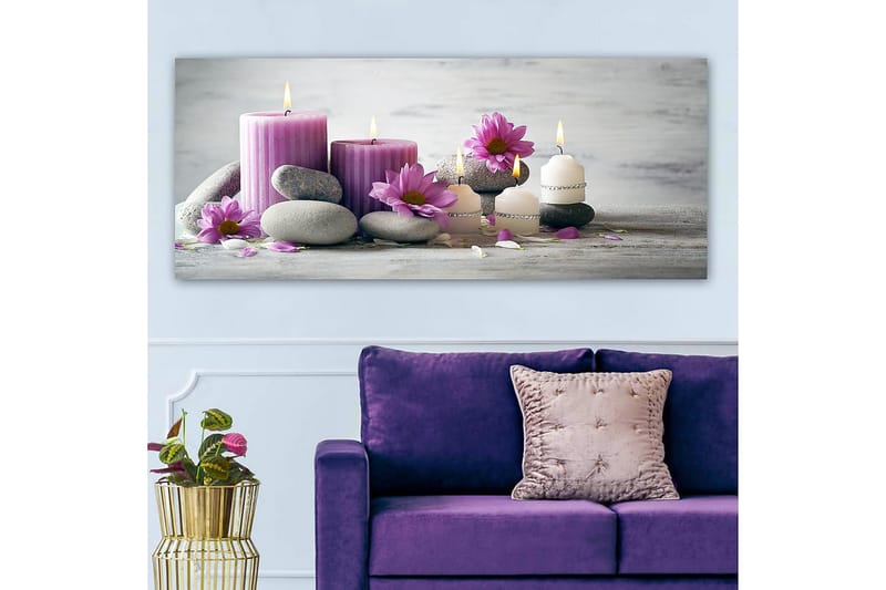Canvasbilde YTY Object Flerfarget - 120x50 cm - Innredning - Bilder & kunst - Lerretsbilder