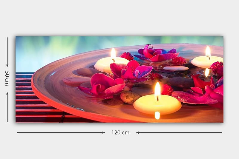 Canvasbilde YTY Object Flerfarget - 120x50 cm - Innredning - Bilder & kunst - Lerretsbilder
