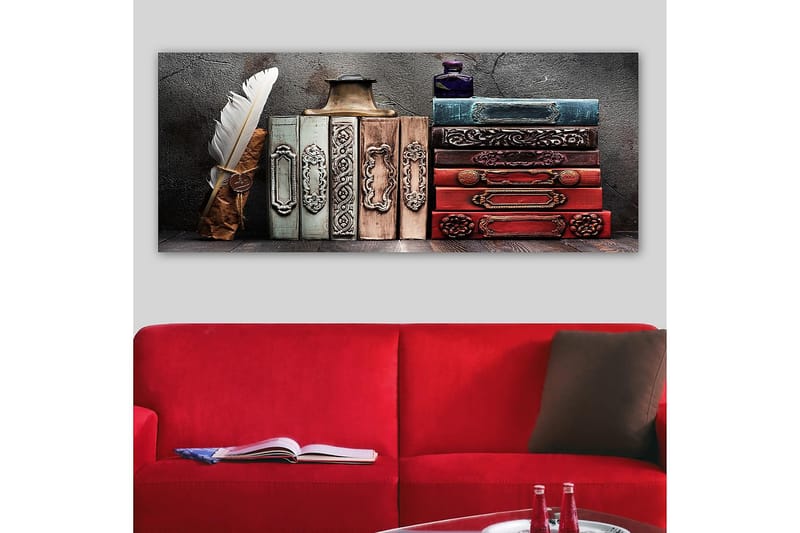 Canvasbilde YTY Object Flerfarget - 120x50 cm - Innredning - Bilder & kunst - Lerretsbilder