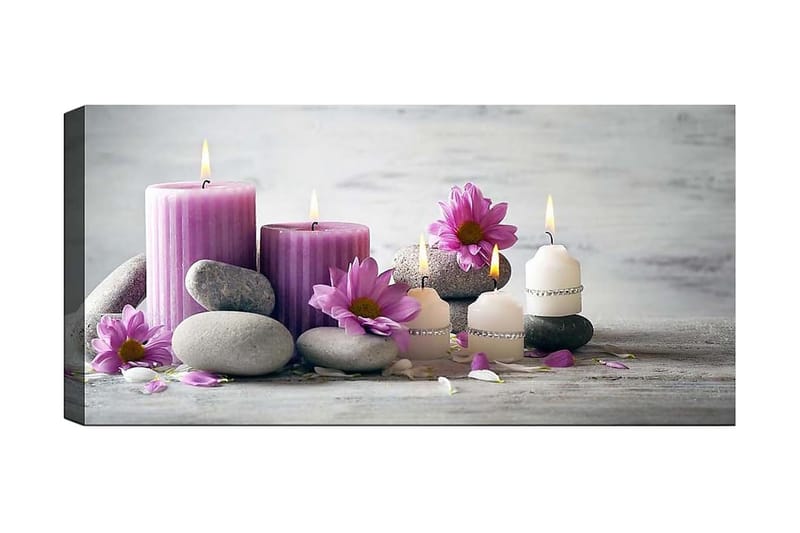 Canvasbilde YTY Object Flerfarget - 120x50 cm - Innredning - Bilder & kunst - Lerretsbilder