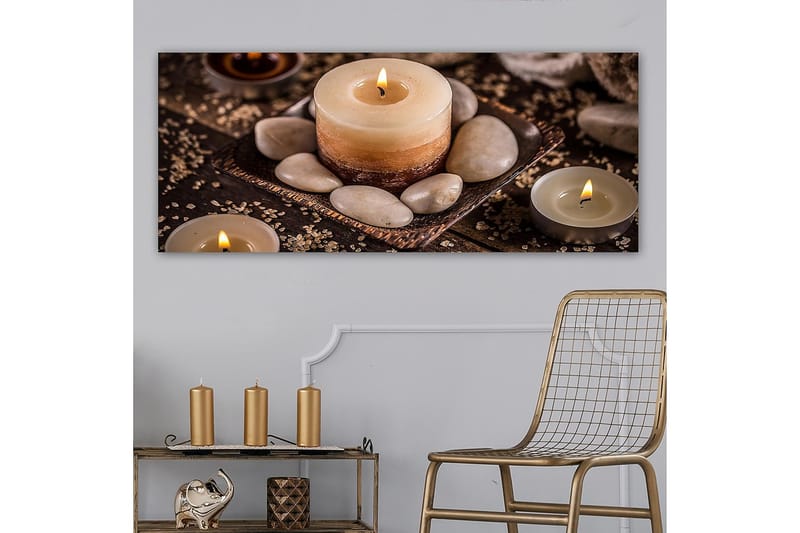 Canvasbilde YTY Object Flerfarget - 120x50 cm - Innredning - Bilder & kunst - Lerretsbilder