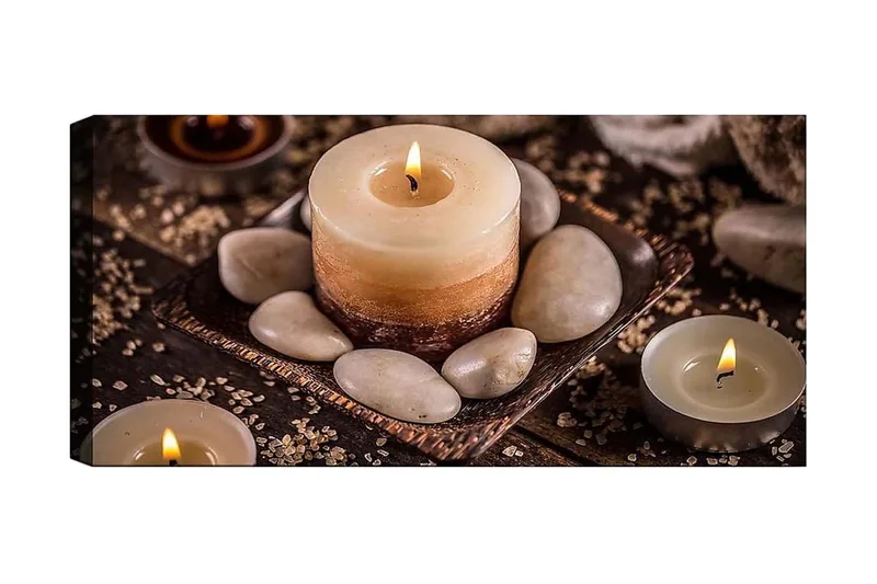 Canvasbilde YTY Object Flerfarget, 120x50 cm