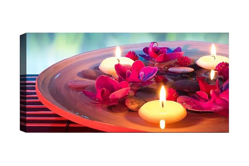 Canvasbilde YTY Object Flerfarget, 120x50 cm