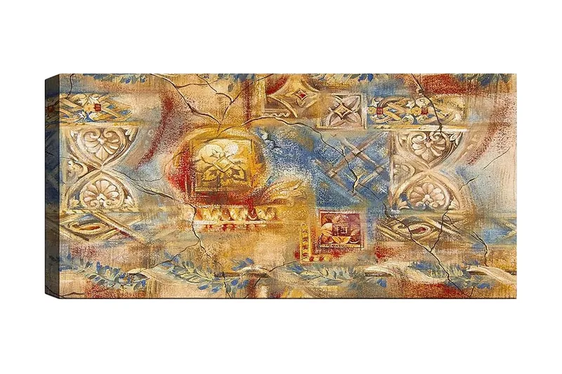 Canvasbilde YTY Oriental Flerfarget, 120x50 cm