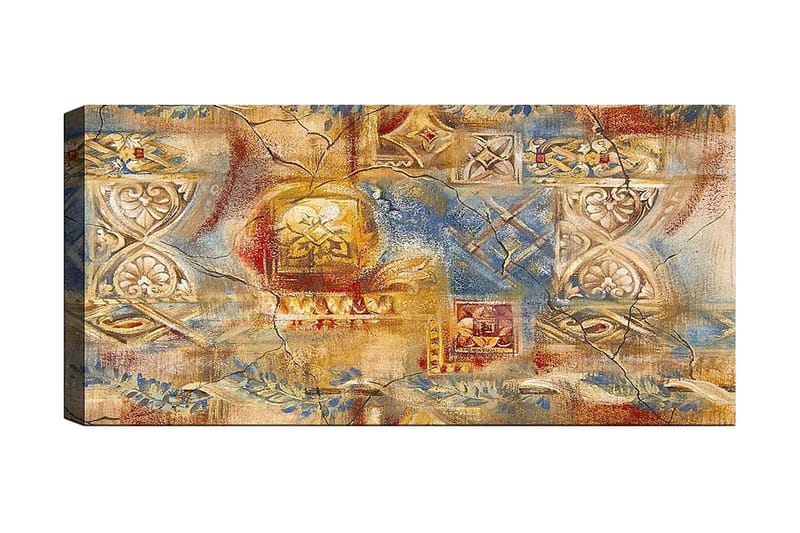 Canvasbilde YTY Oriental Flerfarget - 120x50 cm - Innredning - Bilder & kunst - Lerretsbilder