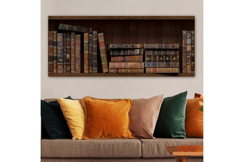 Canvasbilde YTY Reading and Literature Flerfarget - 120x50 cm - Lerretsbilder