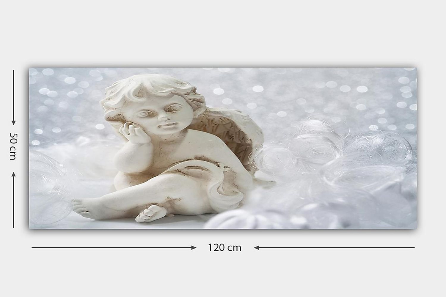 Canvasbilde YTY Spiritual Flerfarget - 120x50 cm - Innredning - Bilder & kunst - Lerretsbilder