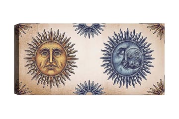 Canvasbilde YTY Spiritual Flerfarget - 120x50 cm - Innredning - Bilder & kunst - Lerretsbilder