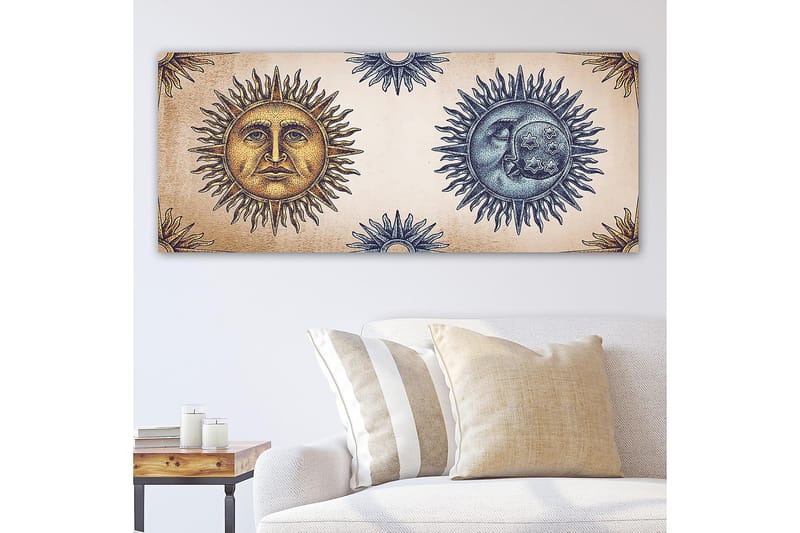 Canvasbilde YTY Spiritual Flerfarget - 120x50 cm - Innredning - Bilder & kunst - Lerretsbilder