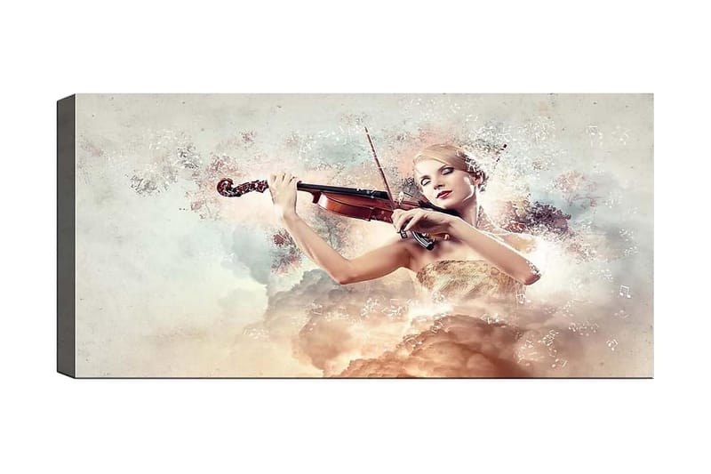 Canvasbilde YTY Spiritual Flerfarget - 120x50 cm - Innredning - Bilder & kunst - Lerretsbilder