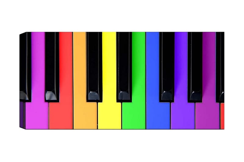 Canvasbilde YTY Spiritual Flerfarget, 120x50 cm