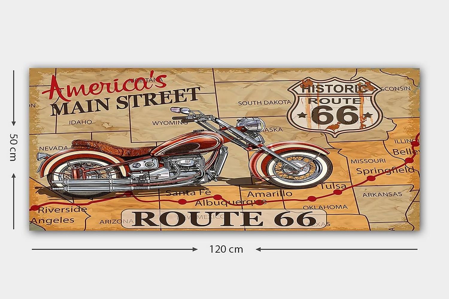 Canvasbilde YTY Sports & Sports Teams Flerfarget - 120x50 cm - Innredning - Bilder & kunst - Lerretsbilder