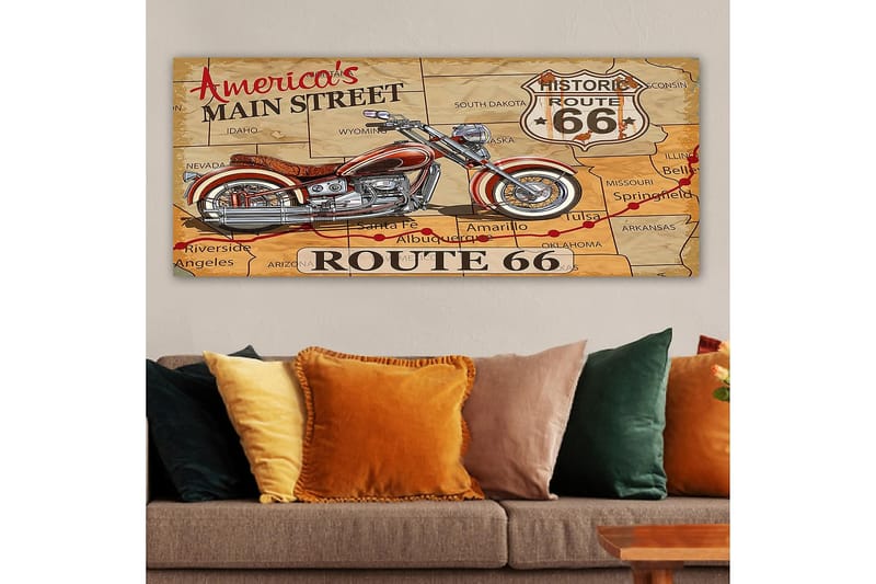 Canvasbilde YTY Sports & Sports Teams Flerfarget - 120x50 cm - Innredning - Bilder & kunst - Lerretsbilder