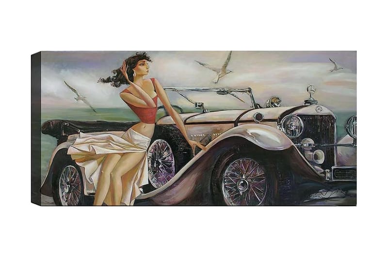 Canvasbilde YTY Transportation Flerfarget - 120x50 cm - Innredning - Bilder & kunst - Lerretsbilder