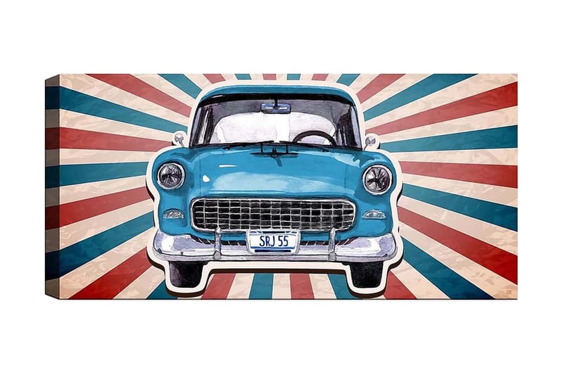 Canvasbilde YTY Transportation Flerfarget - 120x50 cm - Innredning - Bilder & kunst - Lerretsbilder