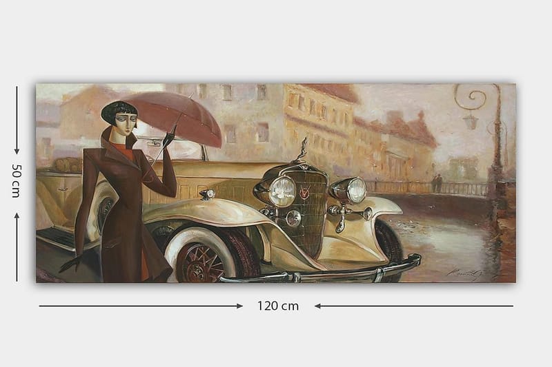 Canvasbilde YTY Transportation Flerfarget - 120x50 cm - Innredning - Bilder & kunst - Lerretsbilder