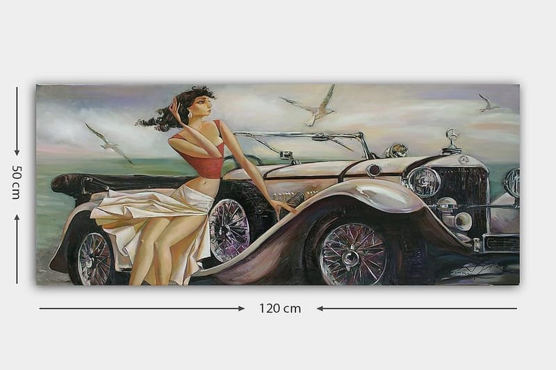 Canvasbilde YTY Transportation Flerfarget - 120x50 cm - Innredning - Bilder & kunst - Lerretsbilder