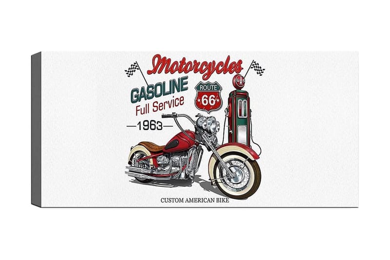 Canvasbilde YTY Transportation Flerfarget, 120x50 cm