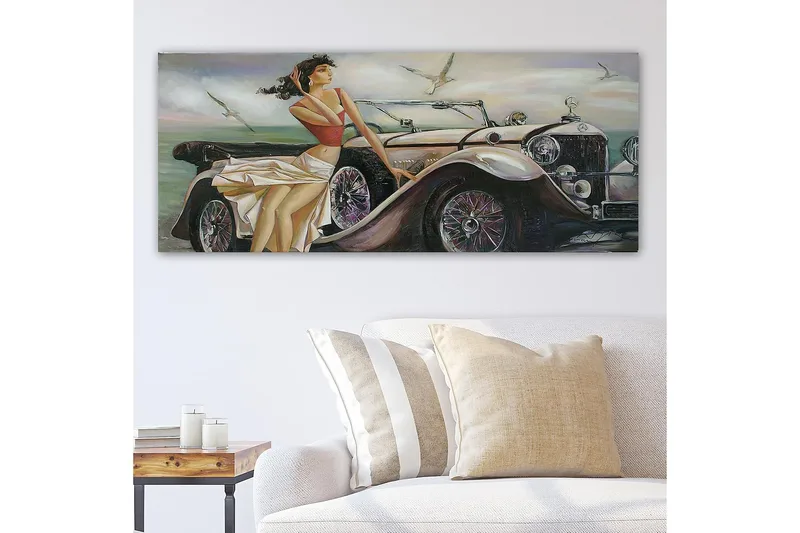 Canvasbilde YTY Transportation Flerfarget - 120x50 cm - Innredning - Bilder & kunst - Lerretsbilder