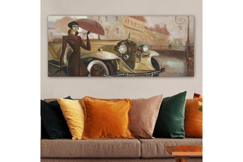 Canvasbilde YTY Transportation Flerfarget - 120x50 cm - Innredning - Bilder & kunst - Lerretsbilder