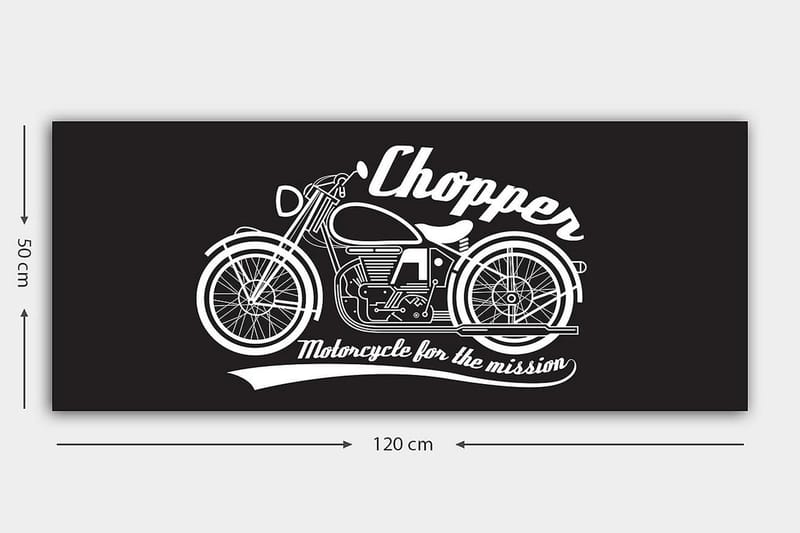 Canvasbilde YTY Transportation Flerfarget - 120x50 cm - Innredning - Bilder & kunst - Lerretsbilder