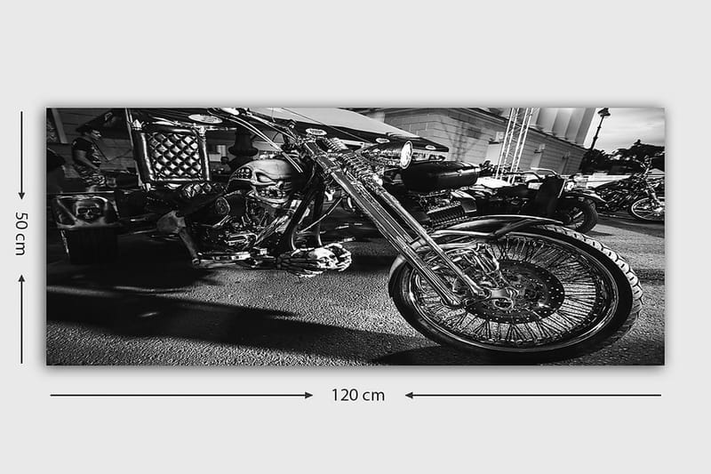 Canvasbilde YTY Transportation Flerfarget - 120x50 cm - Innredning - Bilder & kunst - Lerretsbilder