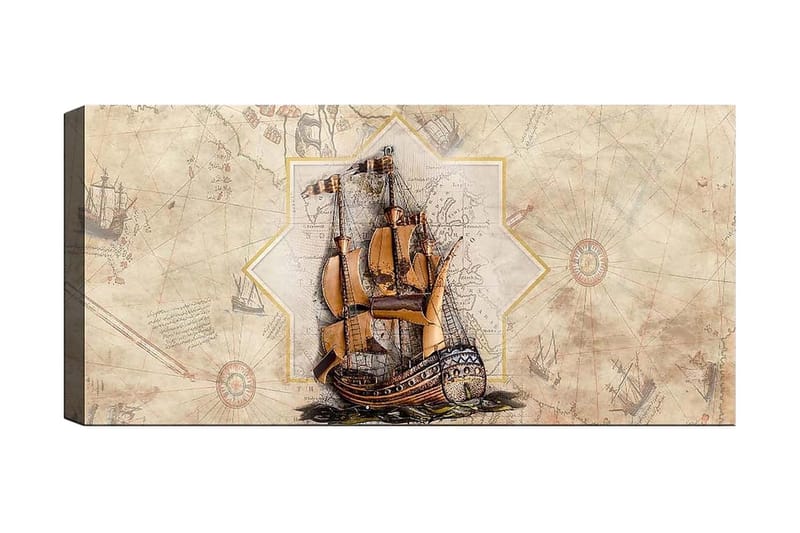 Canvasbilde YTY Transportation Flerfarget, 120x50 cm