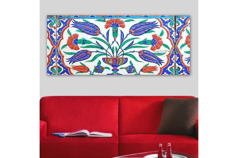 Canvasbilde YTY World Cultures Flerfarget - 120x50 cm - Innredning - Bilder & kunst - Lerretsbilder