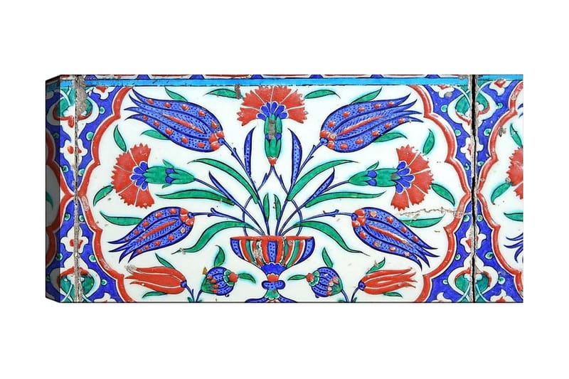 Canvasbilde YTY World Cultures Flerfarget - 120x50 cm - Innredning - Bilder & kunst - Lerretsbilder