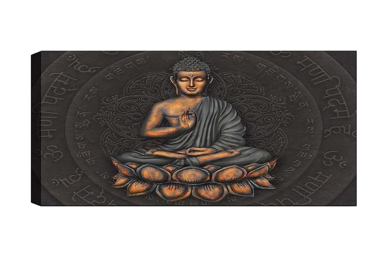 Canvasbilde YTY World Cultures Flerfarget, 120x50 cm