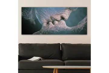 Canvasbilde YTY People Flerfarget - 120x50 cm - Innredning - Bilder & kunst - Lerretsbilder