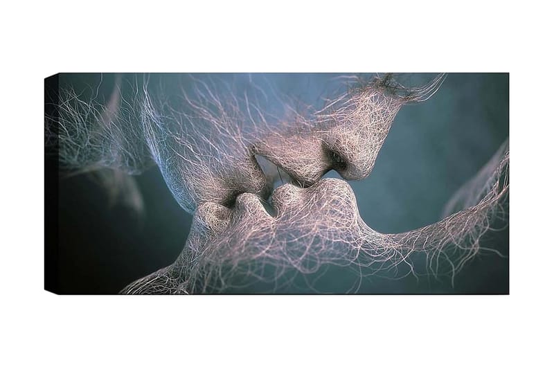 Canvasbilde YTY People Flerfarget - 120x50 cm - Innredning - Bilder & kunst - Lerretsbilder