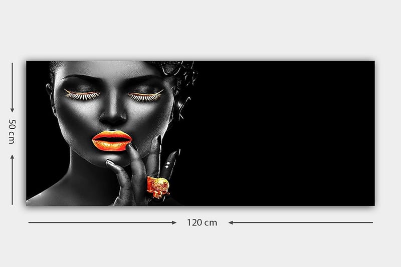 Canvasbilde YTY People Flerfarget - 120x50 cm - Innredning - Bilder & kunst - Lerretsbilder