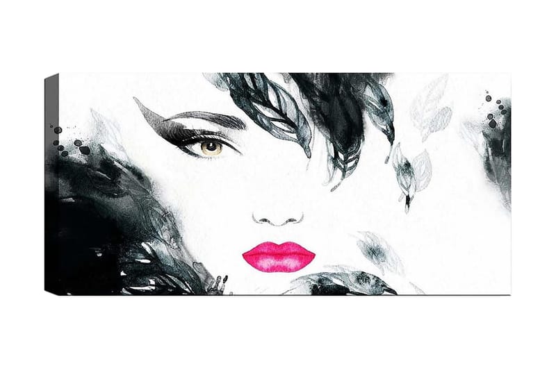 Canvasbilde YTY People Flerfarget - 120x50 cm - Innredning - Bilder & kunst - Lerretsbilder